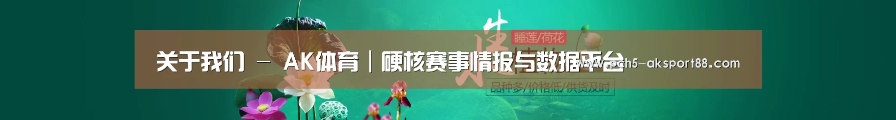 鲜花水草花卉网站模板